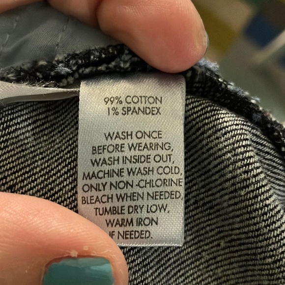 Loft Curvy Bootcut Jeans, size 10 - Picture 6 of 6